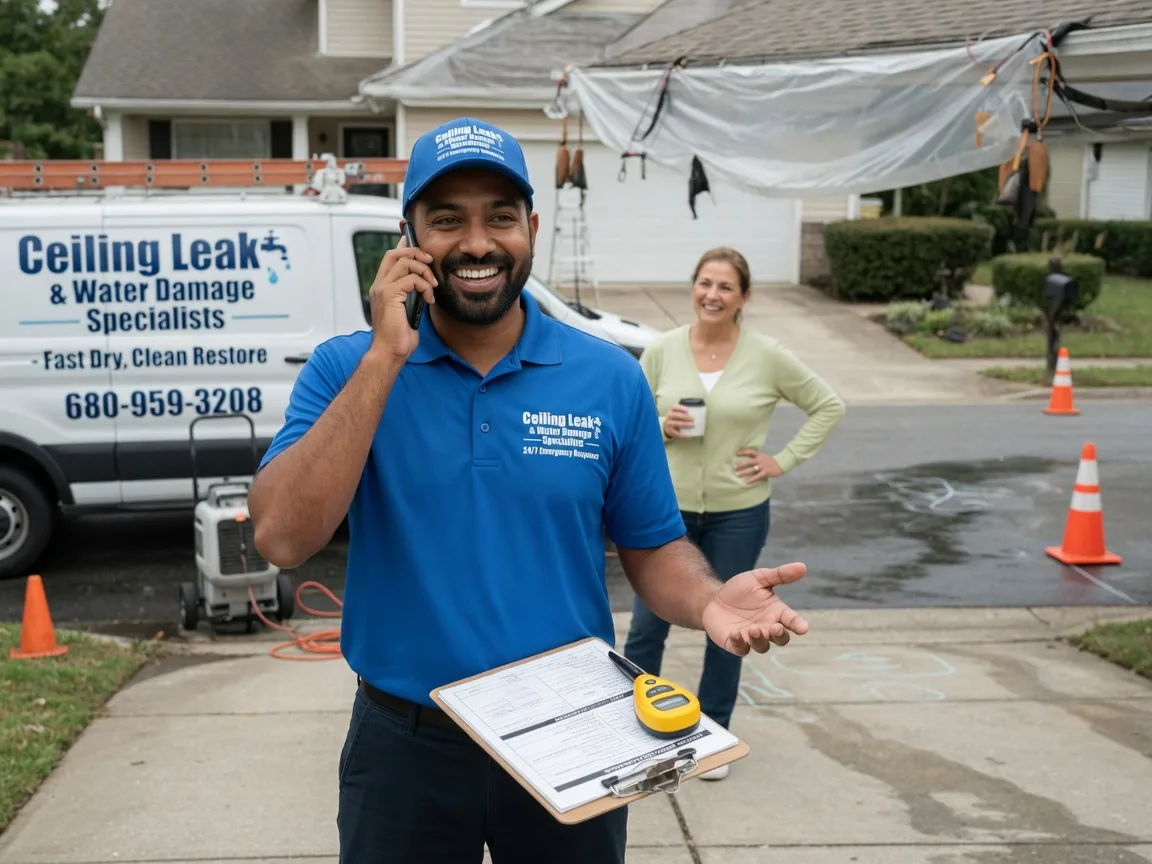 Ceiling Leak Cleanup Hammond, IL FAQs
